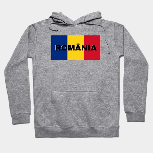 România Flag Hoodie by aybe7elf